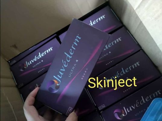ฟิลเลอร์ผิวหนังด้วยกรดไฮยาลูโรนิก Juvederm Ultra4 ฟิลเลอร์ใบหน้า CE คุณภาพสูง
