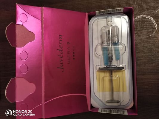 ฟิลเลอร์ผิวหนังด้วยกรดไฮยาลูโรนิก Juvederm Ultra4 ฟิลเลอร์ใบหน้า CE คุณภาพสูง