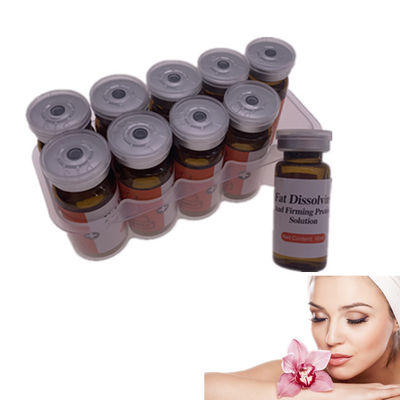 เทคโนโลยีเกาหลี 10ml Lipolysis Lipolytic Solution สลายไขมันสลายไขมัน