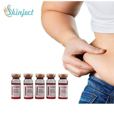 The Red Ampoule Solution Lipolytic Solution Injection สำหรับการเผาผลาญไขมัน
