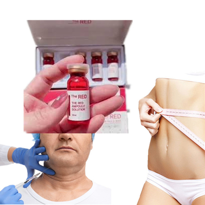 5x10ml Red Phosphatidylcholine Lipolysis การฉีดสลายไขมัน