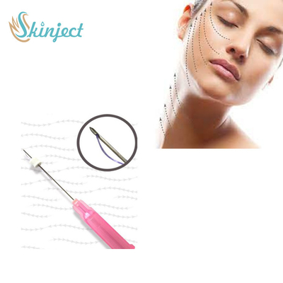 เกาหลี Pdo Medical Suture Face PDO Thread Lift PCl Sharp 26G 27G Gauge