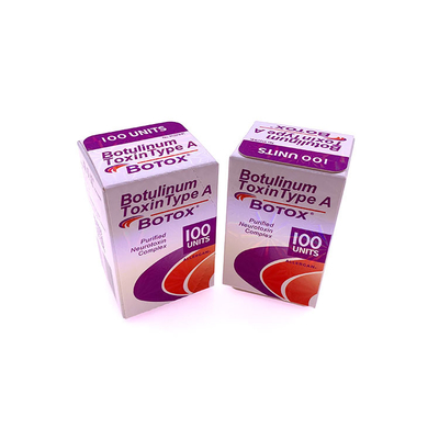 Allergan Wrinkle Removal Botulinum Toxin Type A 100 ยูนิตที่มีประสิทธิภาพสูง