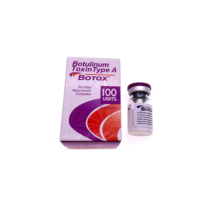 Allergan  100 Unit ฟิลเลอร์ผิวหนังที่มีประสิทธิภาพ Botulinum Toxin Wrinkle Remove