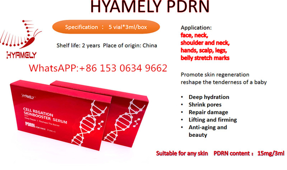 Cell Regation Skin Booster PDRN Serum Hyamely สำหรับใบหน้าคอ