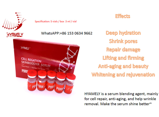 3ml Hyamely Pdrn Microneedling Meso Serum การฉีดปากกาไฮยาลูโรนิก