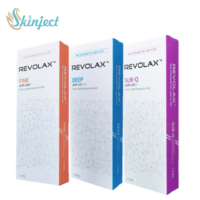 การฉีดกรดไฮยาลูโรนิกลึก Revolax Dermal Filler 24 มก. / มล. HA