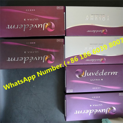 Purified HA Cross Linked Dermal Filler Juvederm Ultra สำหรับริ้วรอย 2x1ml