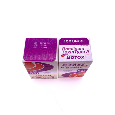 OEM  50 Iu 100 Iu Allergan Botulinum Toxin Type A ต่อต้านริ้วรอย