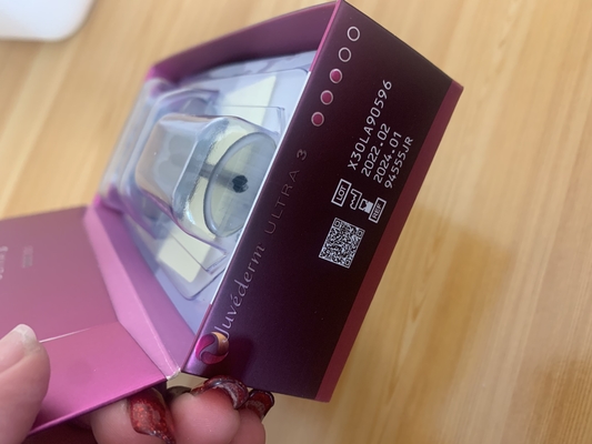 Face Filling Lips Filler Juvederm ultra 3 ฟิลเลอร์ผิวหนังด้วยกรดไฮยาลูโรนิก