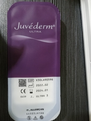 Face Filling Lips Filler Juvederm ultra 3 ฟิลเลอร์ผิวหนังด้วยกรดไฮยาลูโรนิก