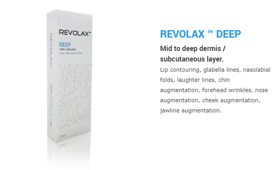 Fine Deep Sub-Q Cross Linked Hyaluronic Acid Dermal Filler Revolax