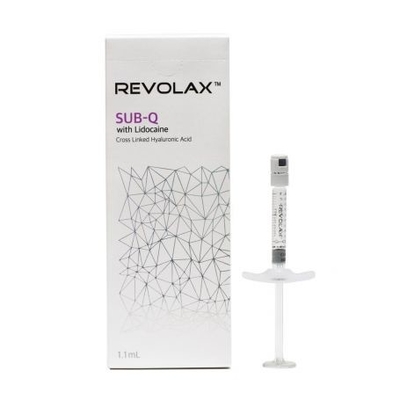 Deep Revolax Skin Cross Linked ฟิลเลอร์กรดไฮยาลูโรนิก Dermal CE Marked