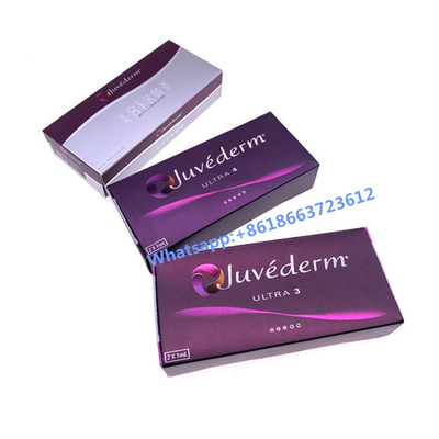 Juvederm Ultra 3 และ Ultra 4 Hyaluronic Acid ฟิลเลอร์สำหรับริมฝีปาก