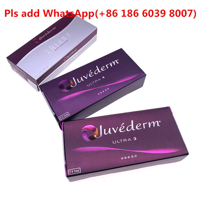 ฟิลเลอร์ผิวหนังฉีด 2x1ml / กล่อง Juvederm สำหรับใบหน้าหลบตา