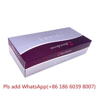 ฟิลเลอร์ผิวหนังฉีด 2x1ml / กล่อง Juvederm สำหรับใบหน้าหลบตา