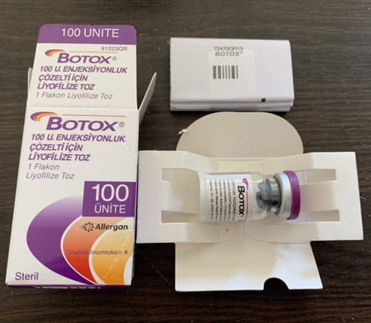 Allergan  1x100iu Botulium Toxin Type A 1 ขวด / กล่อง