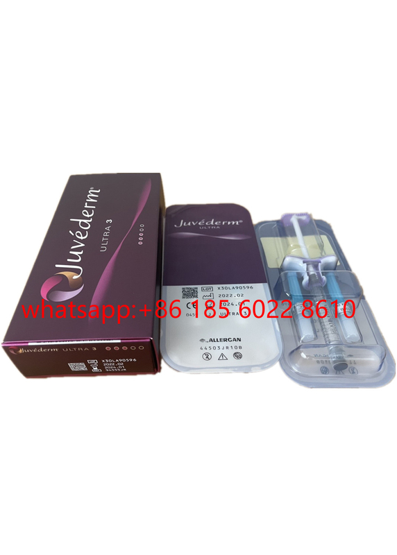 Juvederm Ultra 3 2x1ml Hyaluronic Acid Facial Lines Dermal Fillers สำหรับริมฝีปากเซ็กซี่