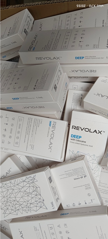 Korea Revolax Filler Cross Linked สำหรับริ้วรอยลึกและการแก้ไขรอยพับ