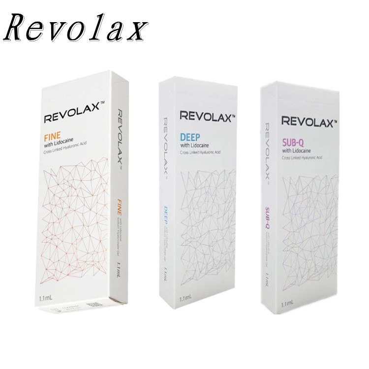 เกาหลี 1.1ml Revolax Cross Linked Dermal Filler Injection สำหรับปริมาณใบหน้า