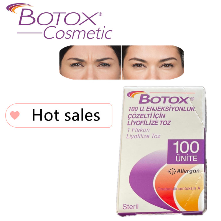 โบท็อกซ์ Allergan Botulinum ความบริสุทธิ์สูงสำหรับผงริ้วรอยหน้าผาก 100 ยูนิต Type A