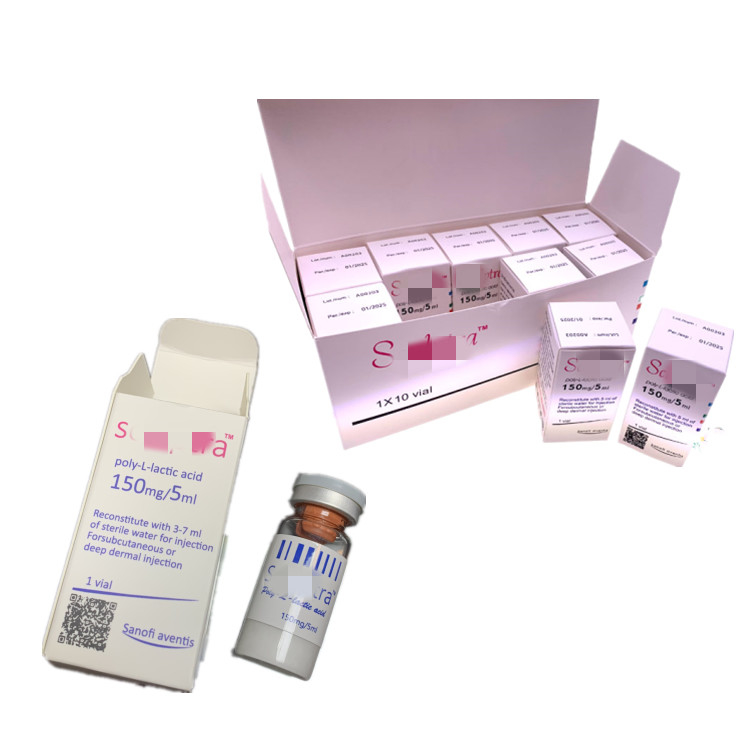 150 มิลลิกรัม/5 มิลลิลิตร PLLA การฉีด Poly L Lactic Acid For Face คอลลาเจน 3D PLLA