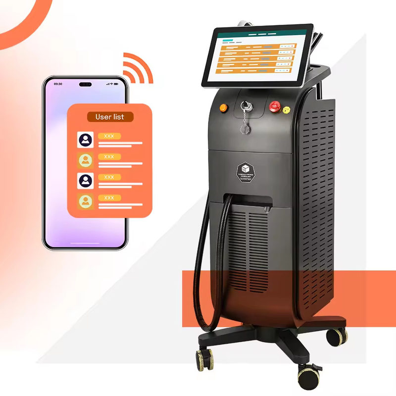 2024 เยอรมนี ไลเซอร์ไดโอเด 808 ไอซ์ แพลตินัม ไดโอเด ไลเซอร์กําจัดผม Ice Laser Harmony Xl Pro