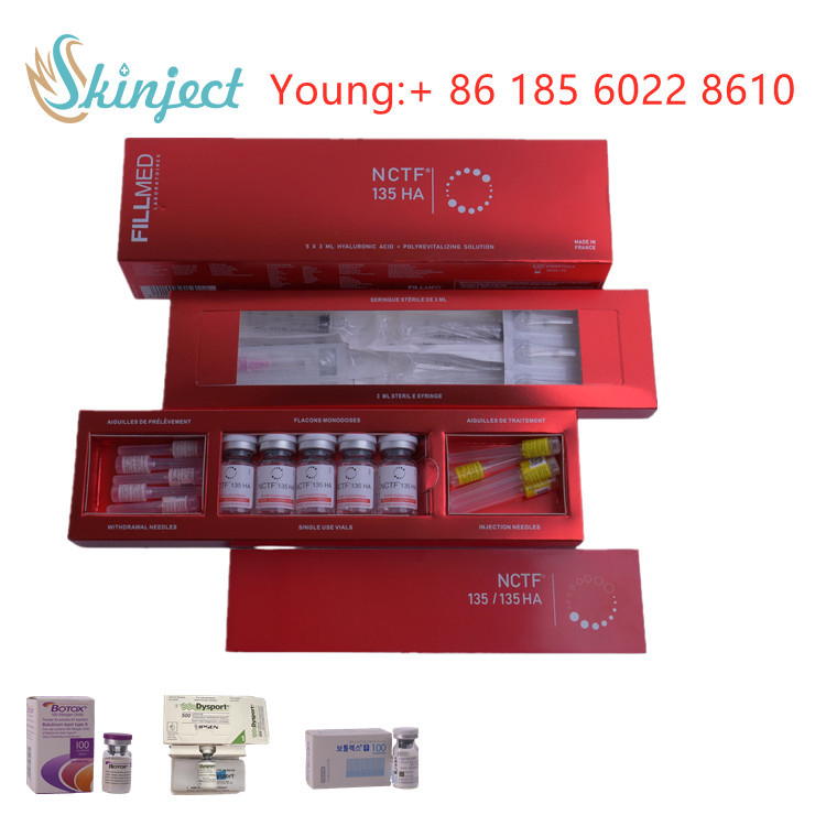 เติม Nctf 135ha Mesotherapy สารเสริมผิวฉีดสําหรับการย้อนอายุ Energizer Filorga ป้องกันการแก่