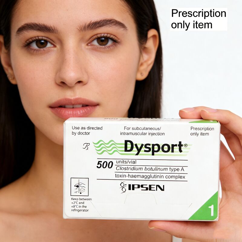 500U Dysport สารคลายกล้ามเนื้อขั้นสูงเพื่อลดริ้วรอยอย่างเป็นธรรมชาติ โบทูลินัมท็อกซิน