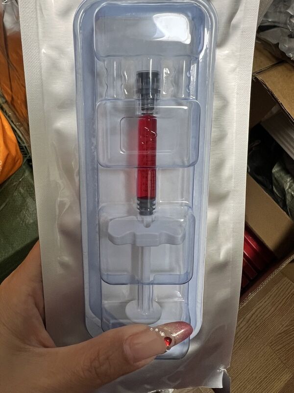 ยาฉีด สารเติมผิวหนัง ยาฉีดริมฝีปาก ค่า 12 กล่อง เวลาฟื้นฟู ทันที การให้ผลสําหรับความต้องการในการเพิ่มปริมาณริมฝีปาก