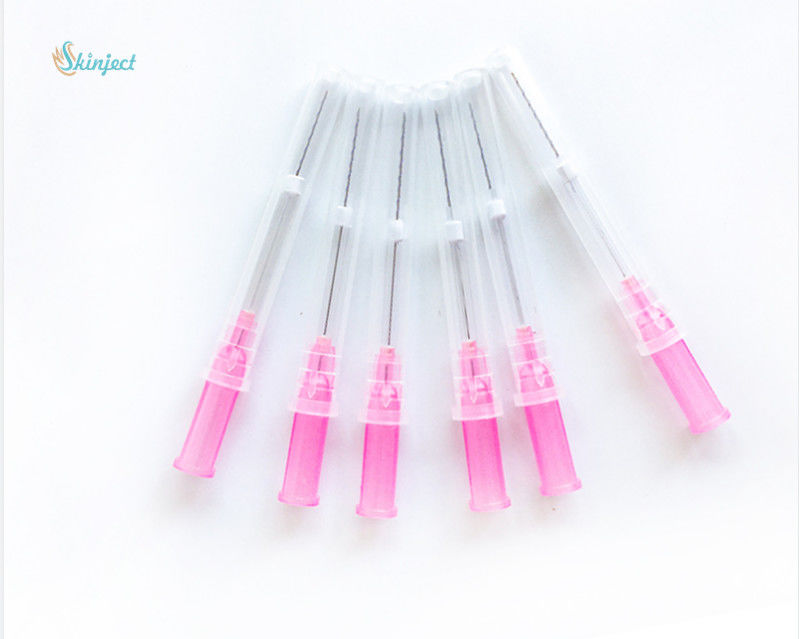 ร้อยไหม PDO ยกกระชับใบหน้า 30G ไหมละลาย PDO เข็มทื่อสำหรับยกกระชับตา