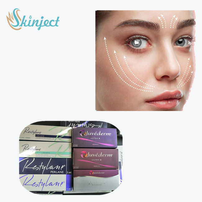 Juvederm Ultra 4 2x1ml Cross Linked Dermal Filler สำหรับฉีดต่อต้านริ้วรอยบนใบหน้า