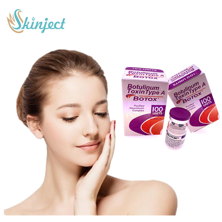 2022 รูปแบบใหม่ 100 หน่วย Type A Dysport Allergan Botulinum Toxin ขจัดริ้วรอยบนใบหน้า