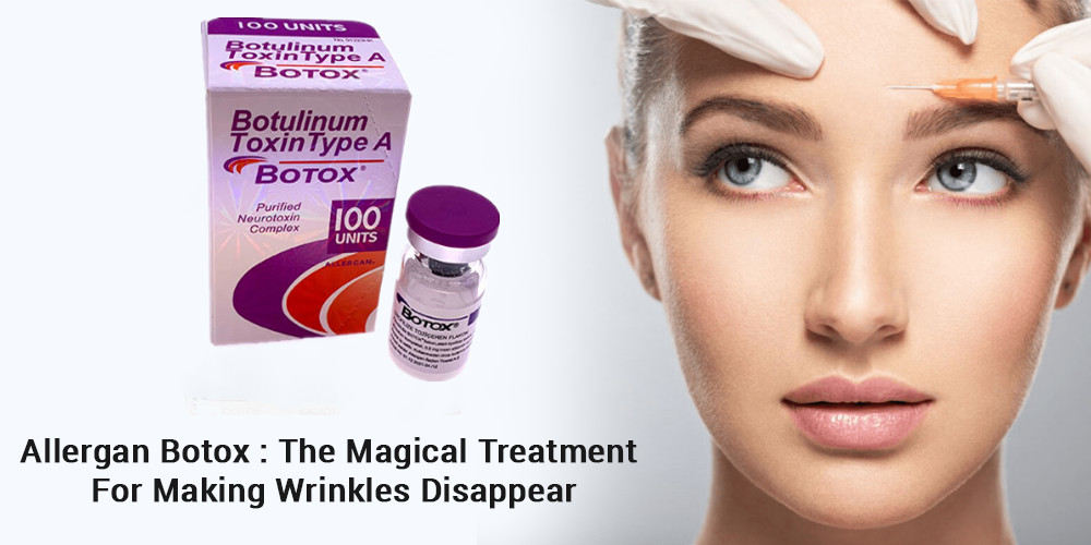 Allergan  100 Unit Type A ต่อต้านริ้วรอยต่อต้านวัย