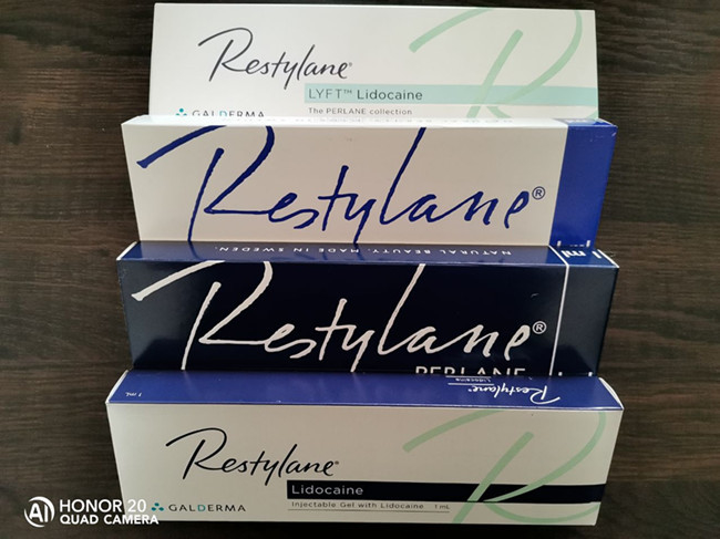 เส้นหน้าผาก Cross Linked Dermal Filler  ด้วย