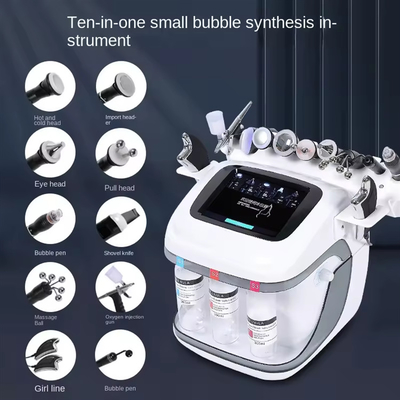 ใหม่มาถึง Black Pearl 10 ใน 1 Hydra Peel Machine เครื่อง Microdermabrasion เครื่องสปาใบหน้า Micro-Touch Hydra Skin Care