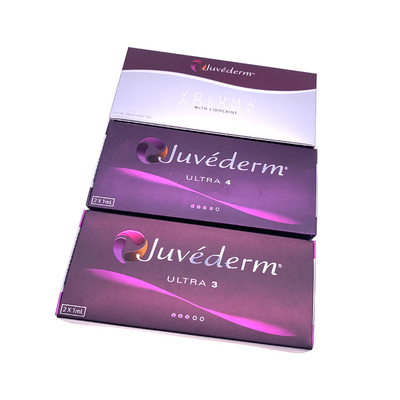 Juvaderm Dermal Filler Cross Linked Hyaluronic Acid Gel สําหรับจมูก ริมฝีปาก และช่องคอ