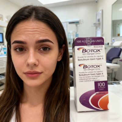  Allergan 100 Units Facial Wrinkle Remover Focuses on Erases Fine Lines  Cosmetic Injections Enhances Facial Smoothness