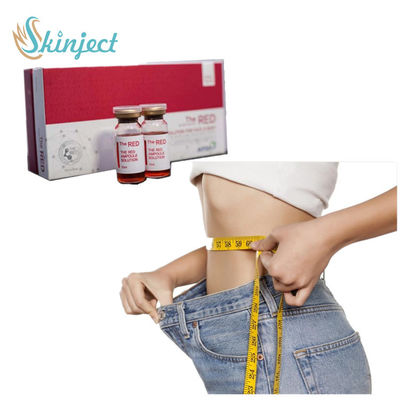 เซรั่มสลายไขมันสีแดง Lipolytic Solution 10ml แต่ละขวด