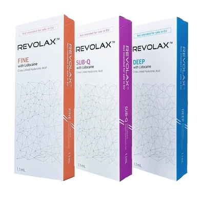 24 มก./มล. Ha Cross Linked Dermal Filler เกาหลี Original Revolax