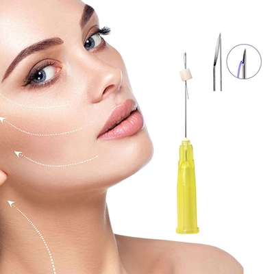 เกาหลี Pdo Medical Suture Face PDO Thread Lift PCl Sharp 26G 27G Gauge
